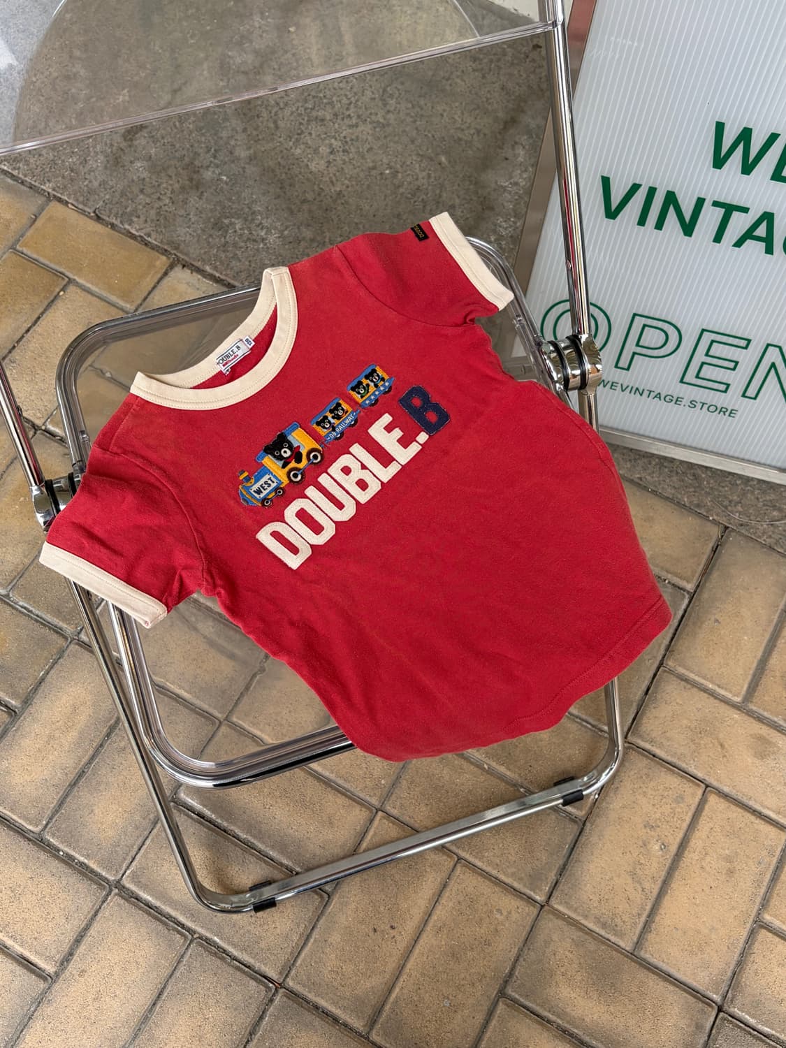 OUBLE.B Vtg Kids 빈티지 키즈 티셔츠 (120) 상품이미지1