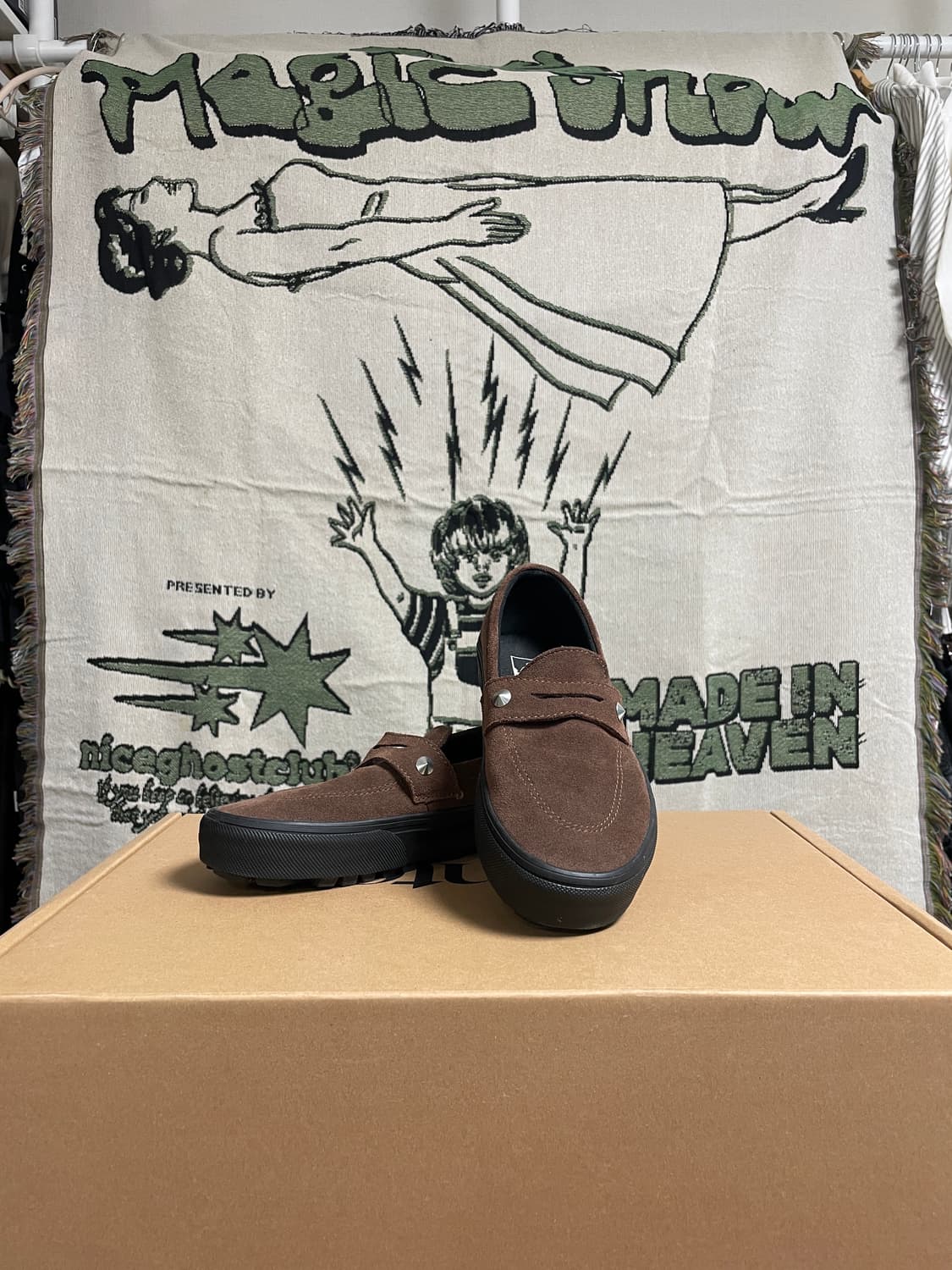 (vans)반스 슬립온 스터드 스웨이드53  245 상품이미지1