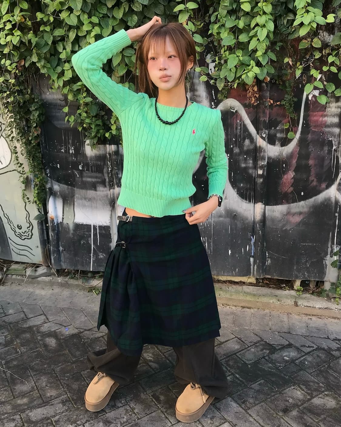 폴로 케이블 니트 상품이미지2