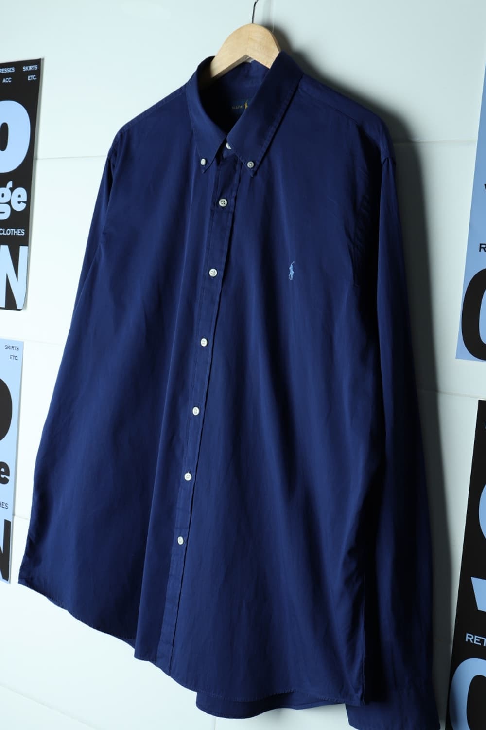 (2XL-3XL) 폴로 랄프로렌 셔츠 남방 USA 네이비-H3H33977 상품이미지1