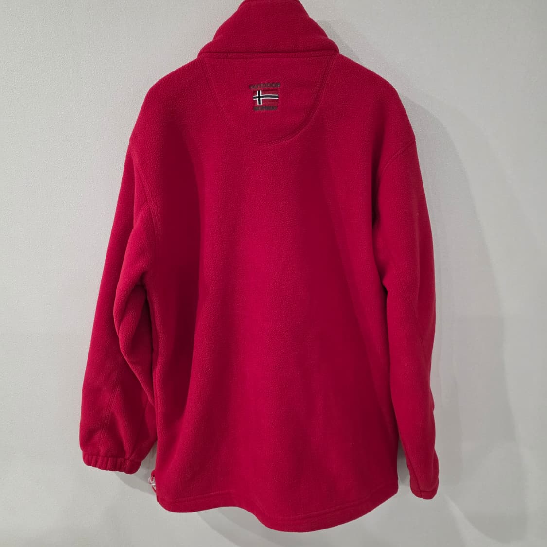 아웃도어 노르웨이 남성 플리스 자켓 레드 상품이미지7