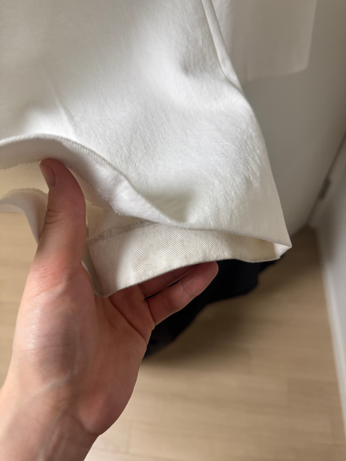 라벨아카이브 구르카 팬츠 화이트 상품이미지4