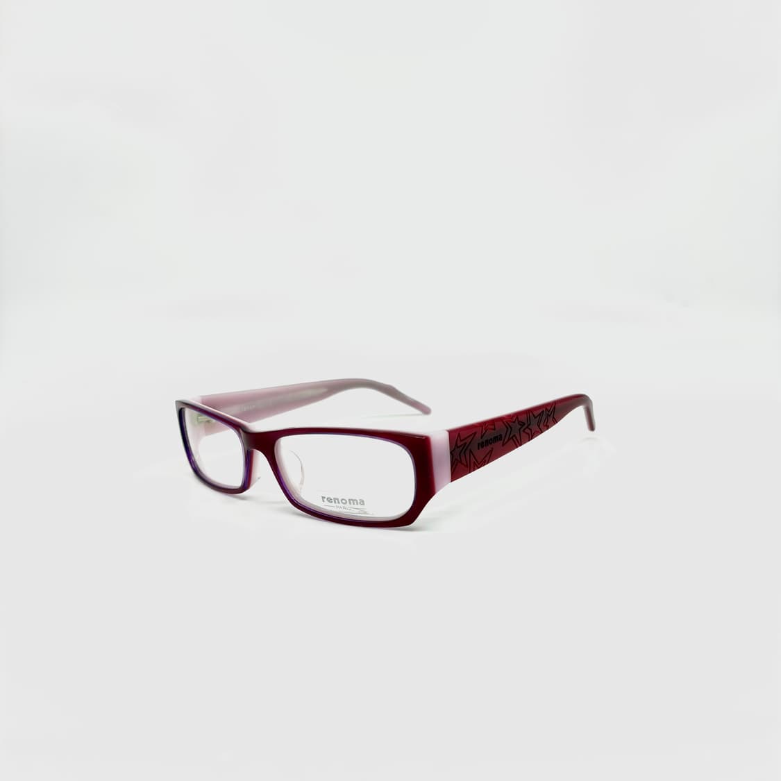 Renoma 빈티지 체리 핑크 아세테이트 프레임 안경테 상품이미지3