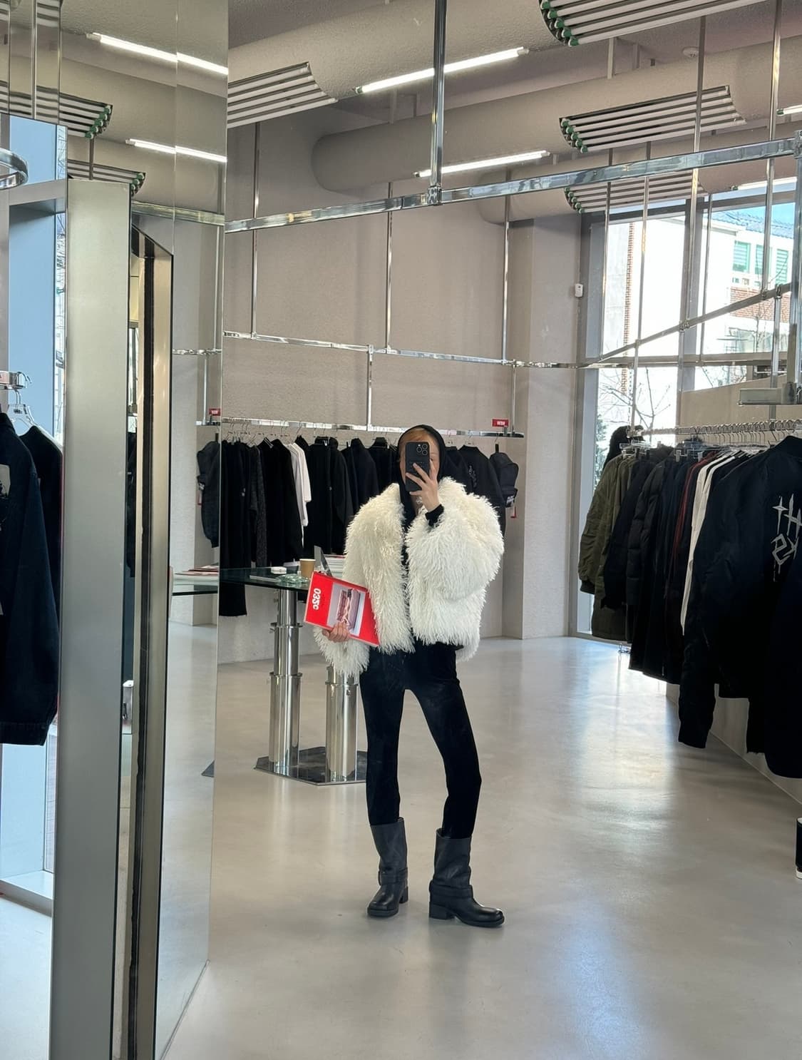 Fake fur 자켓 상품이미지2