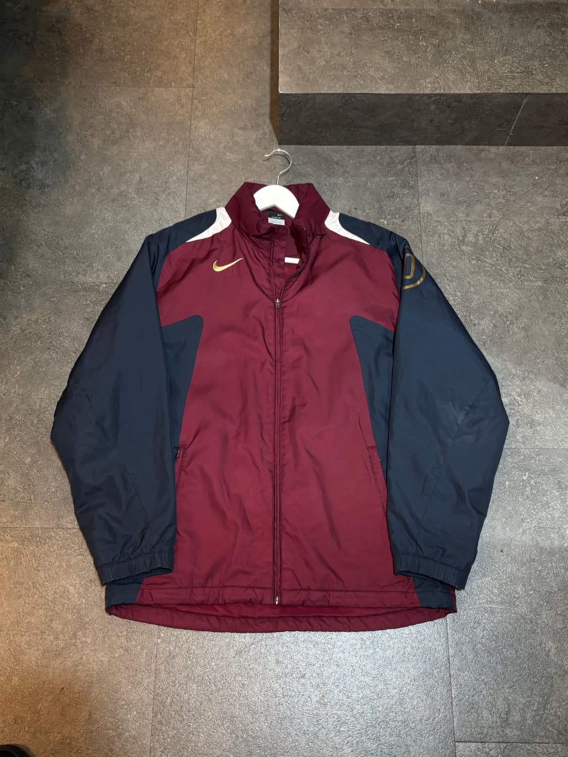 나이키 올드스쿨 버건디 토탈90 바람막이 점퍼 자켓 L 상품이미지2
