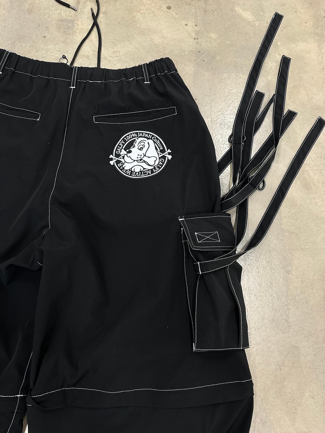 GALFY 올드스쿨 투웨이 스티치 3D멀티포켓 카고팬츠 상품이미지8