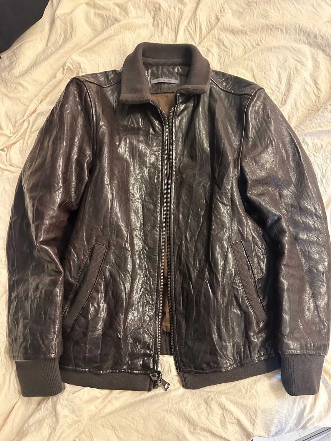 존바바토스 램스킨 레더자켓 상품이미지1