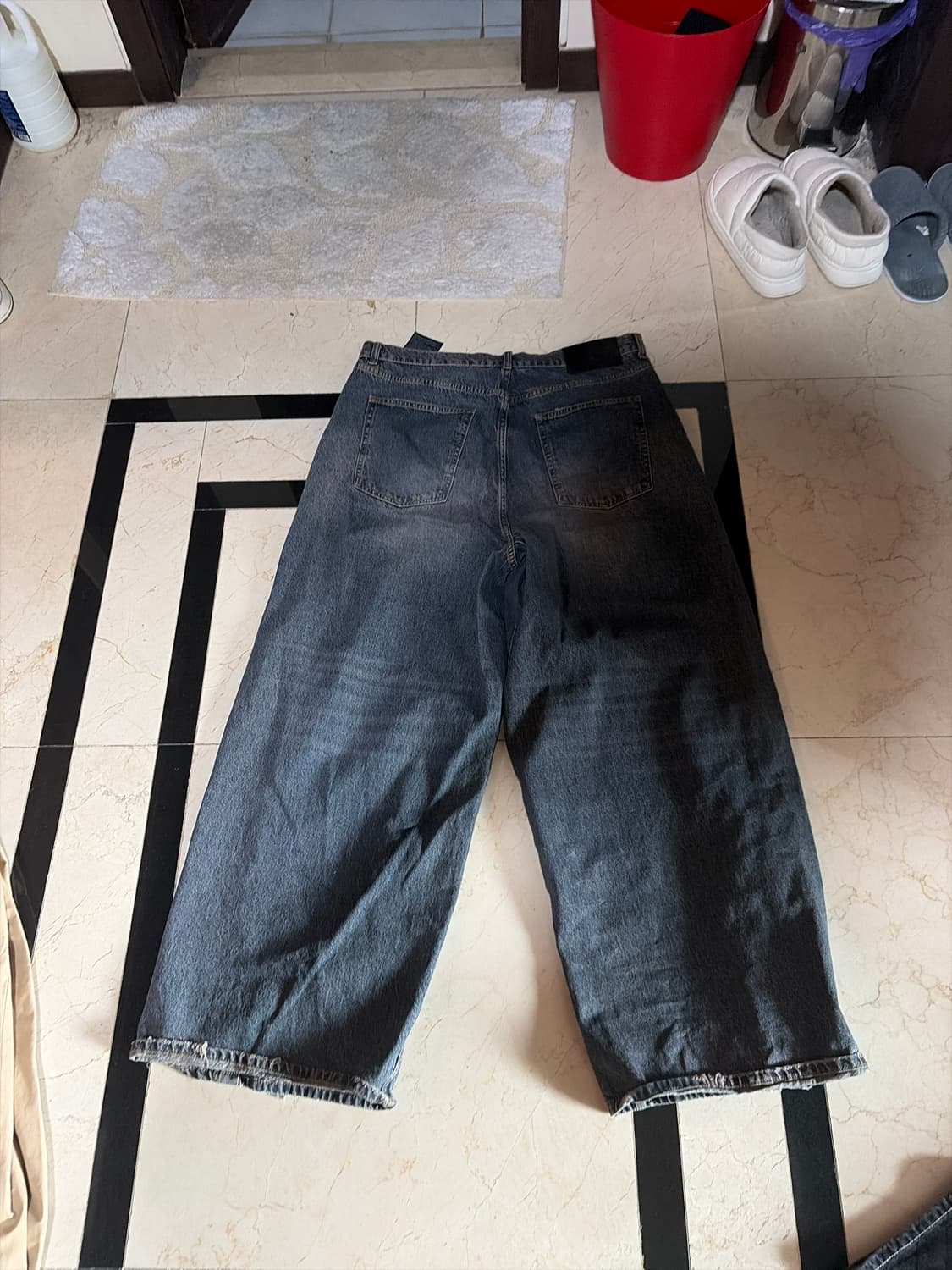 자라 와이드 데님 팬츠 상품이미지2