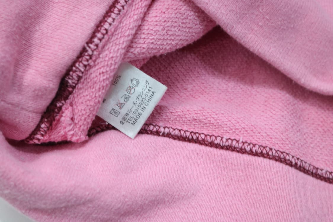 Drug Store's 드럭스토어 빈티지 피기 그래픽 핑크 맨투맨 (4) 상품이미지9