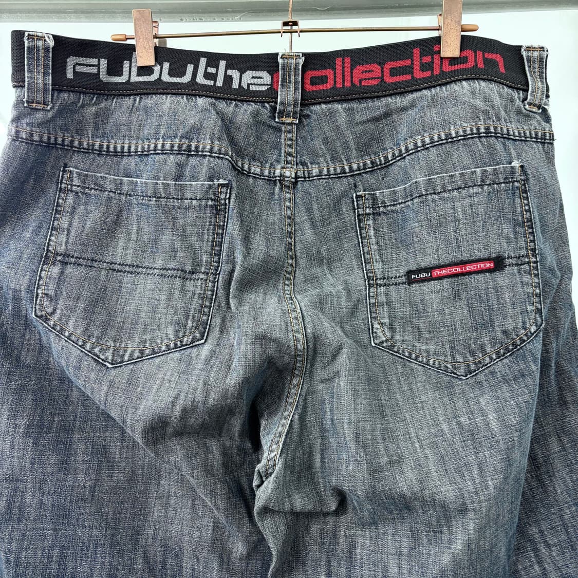 후부 올드스쿨 데님 팬츠 상품이미지6