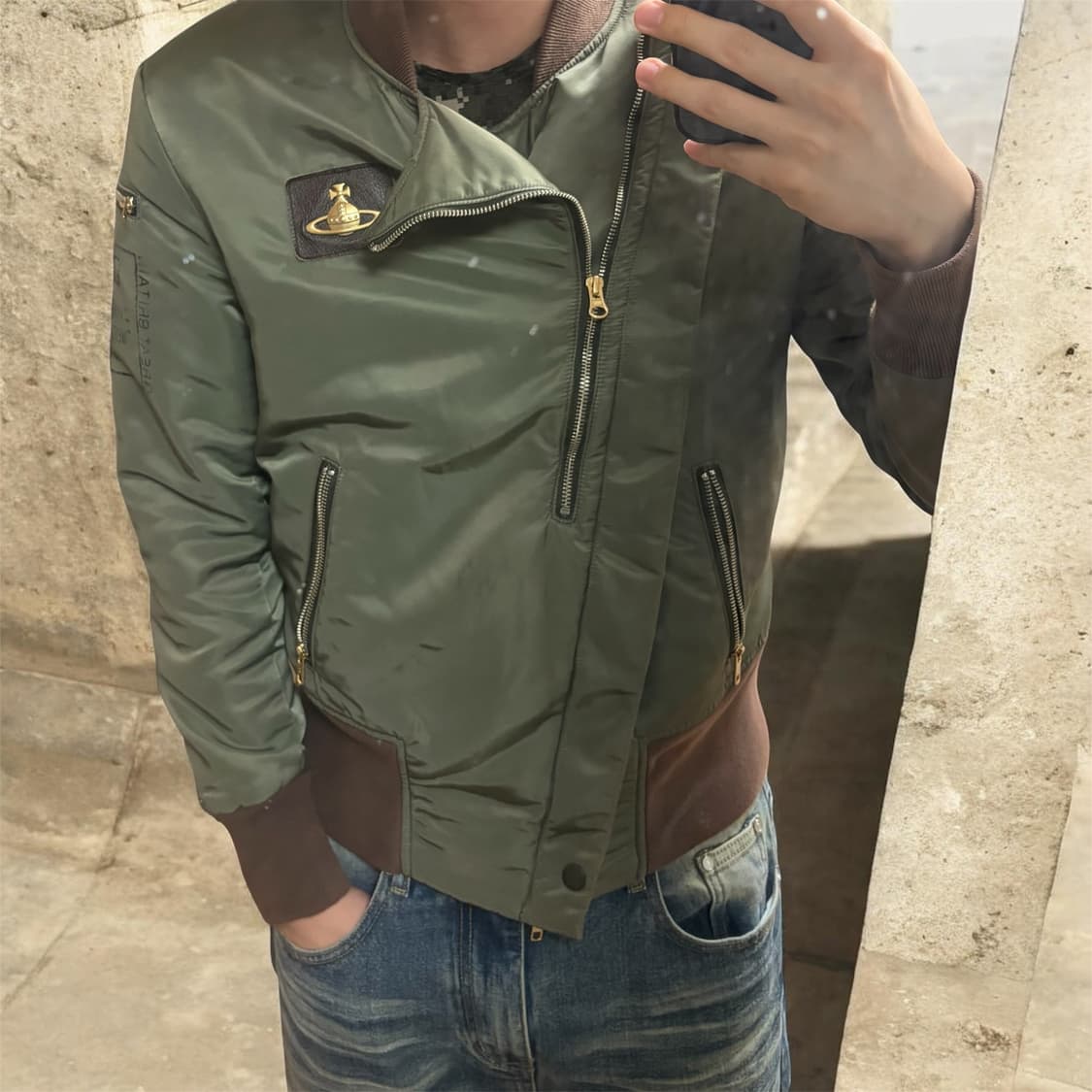 VIVIENNE WESTWOOD CWU FLIGHT JACKET 상품이미지2