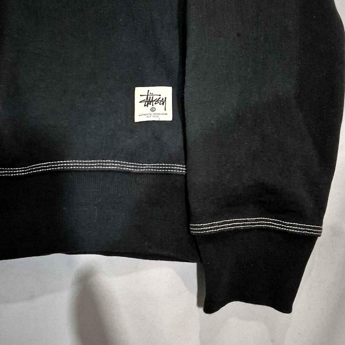 스투시 콘트라스트 스티치 맨투맨 상품이미지3