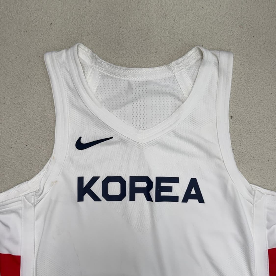 나이키 대한민국 국가대표 농구 유니폼 화이트 L 상품이미지3