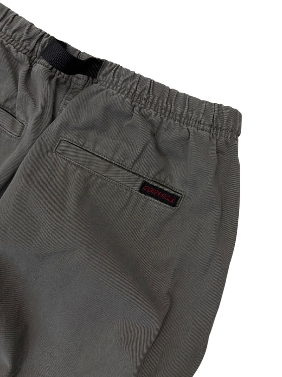 그라미치 루즈핏 테이퍼드 팬츠 면바지 카키그레이 (M/30~31인치) 상품이미지7