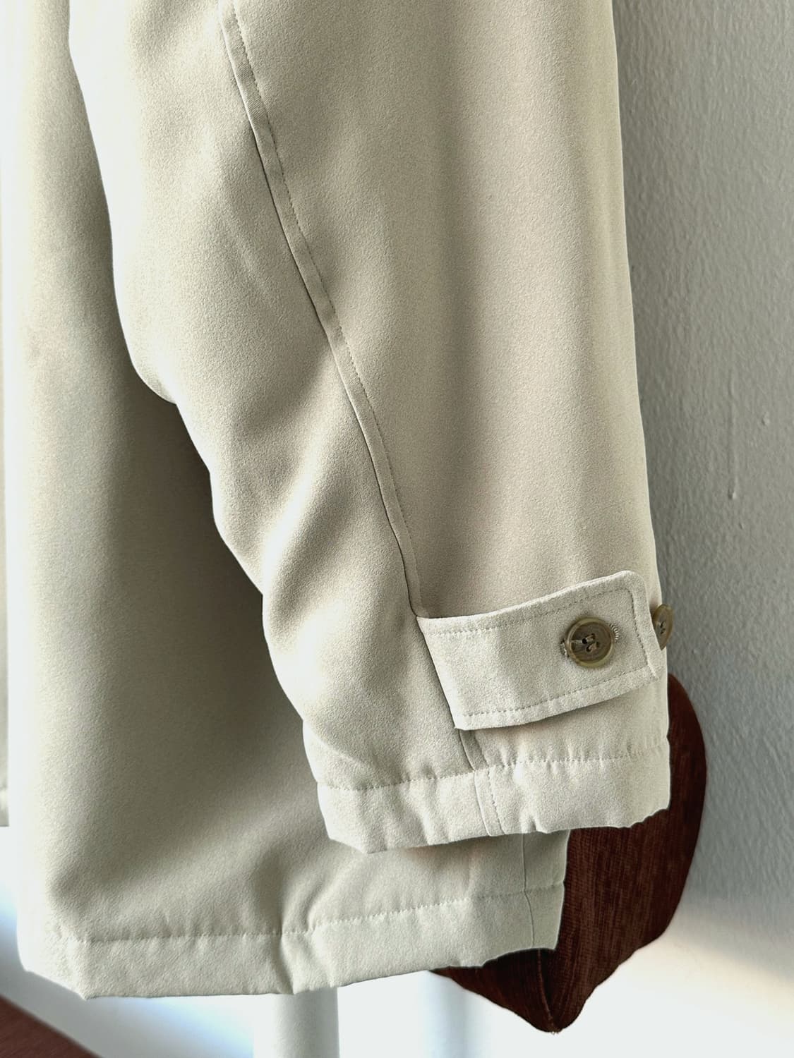 High count padded mil mid coat 상품이미지6