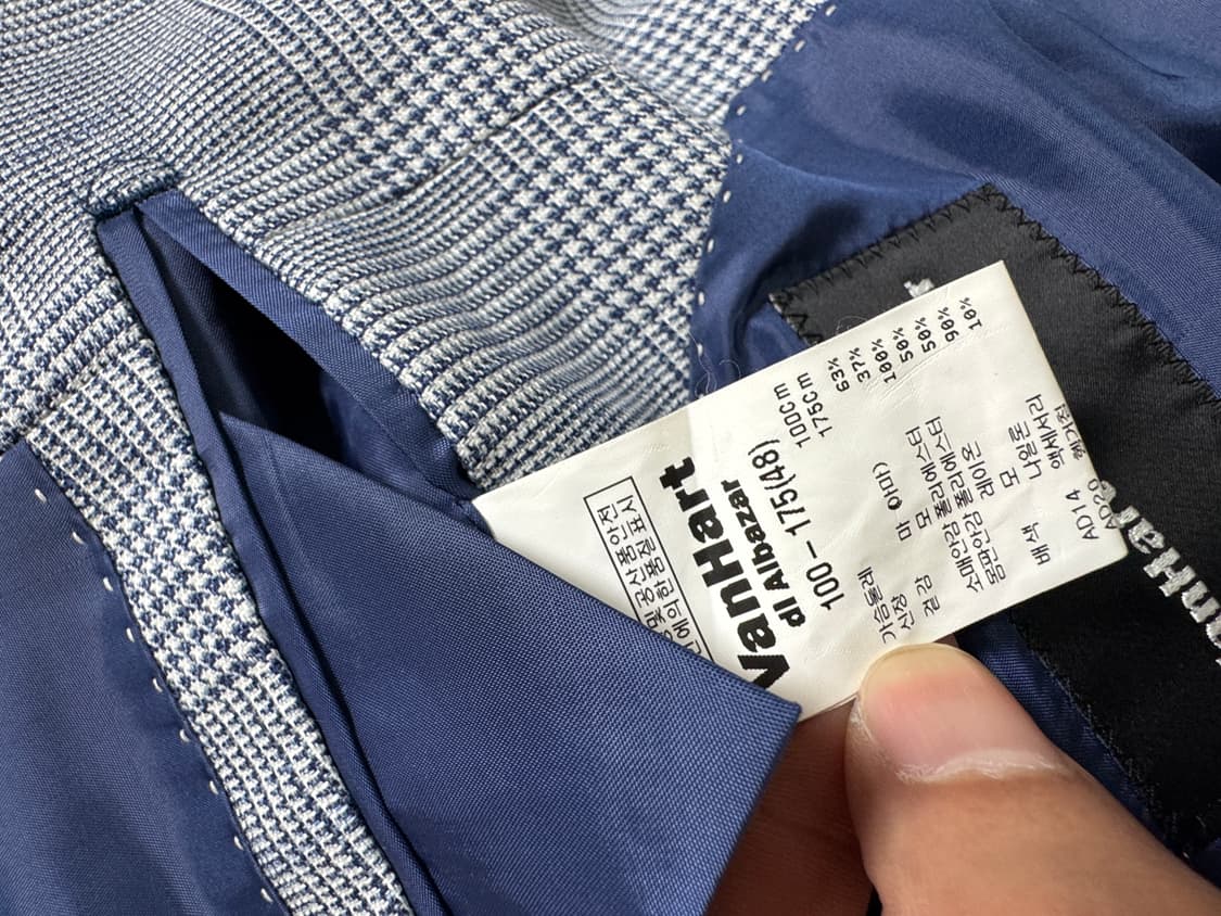 반하트 디 알바자 린넨 더블 자켓 100 상품이미지10