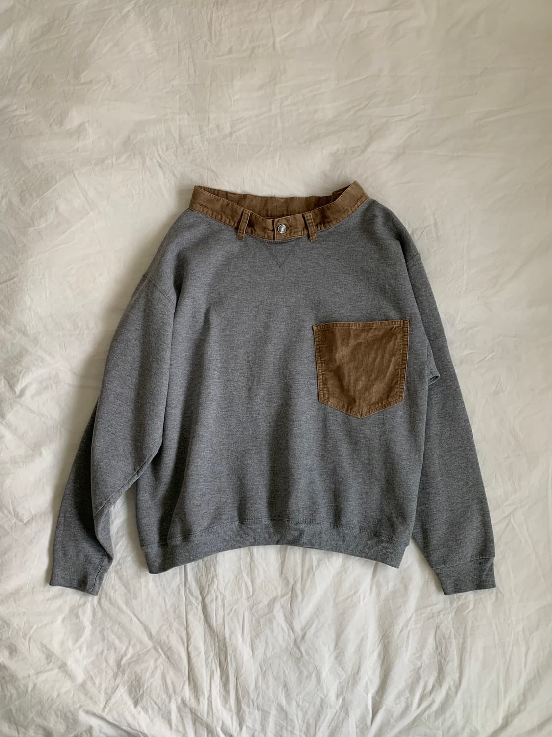 골덴 팬츠 맨투맨 상품이미지1