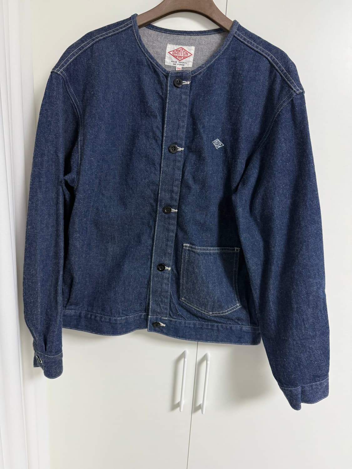 단톤 데님 자켓 상품이미지2