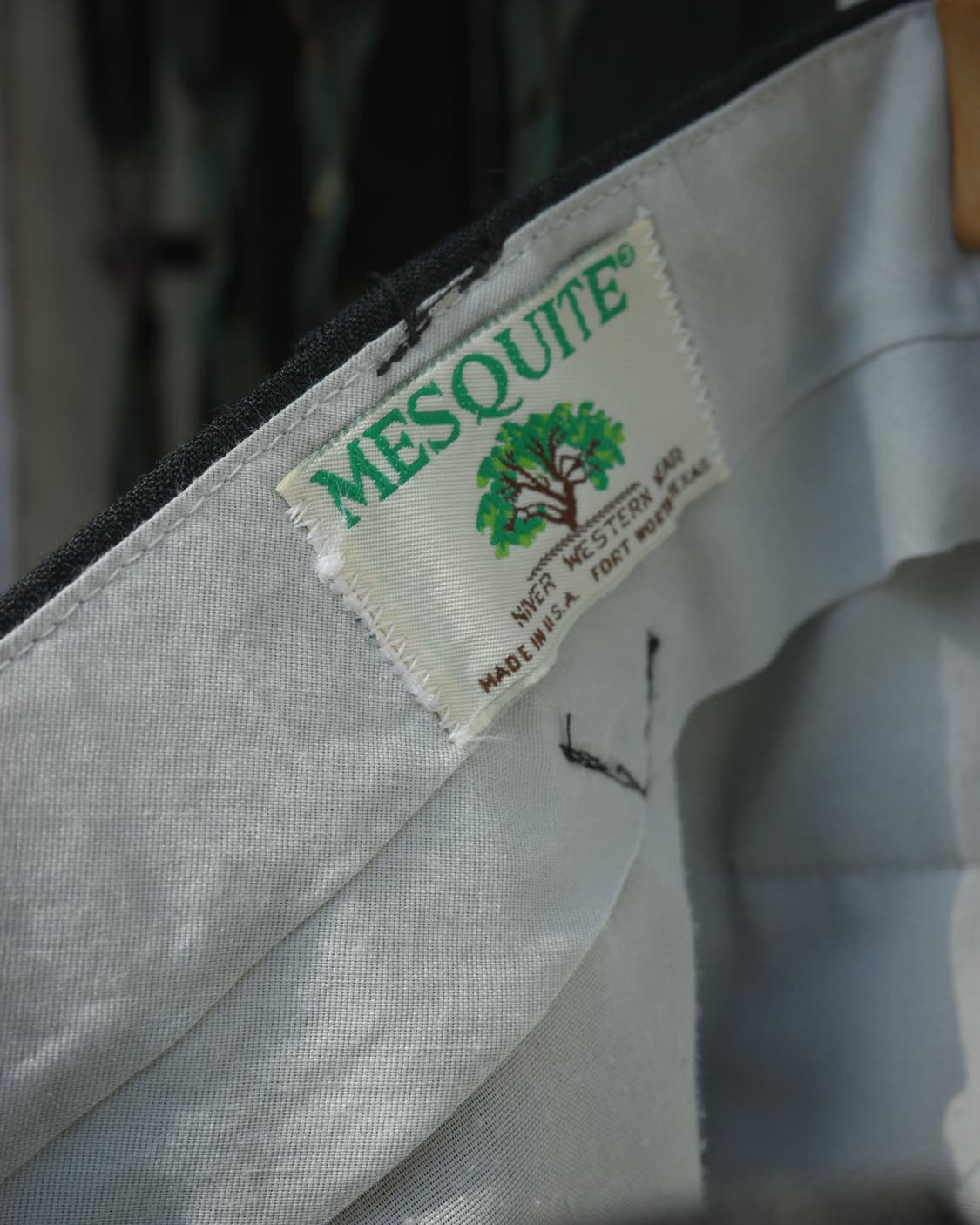 70‘s Mesquite 웨스턴 울 슬랙스 클래식 핏 상품이미지4