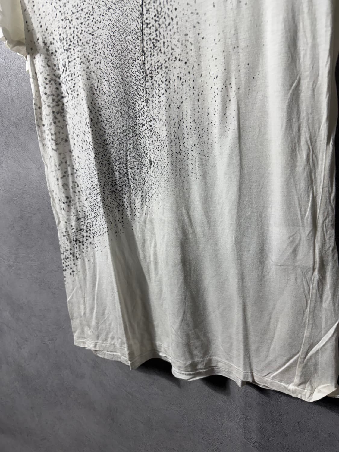 Julius Paint Spray U-neck T-shirt 상품이미지5
