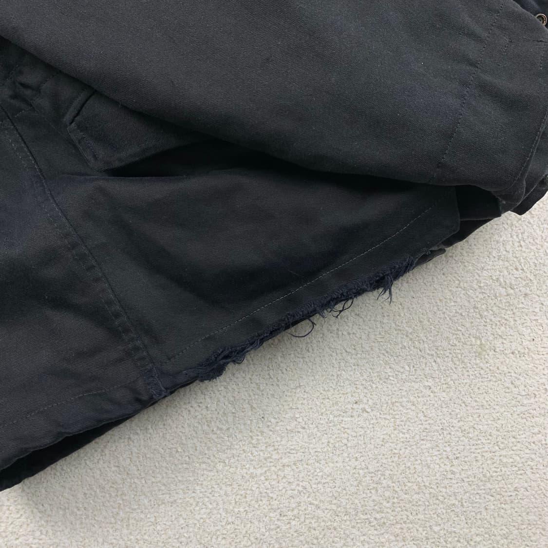 트루스펙 밀리터리 M-65 필드자켓 블랙 상품이미지7