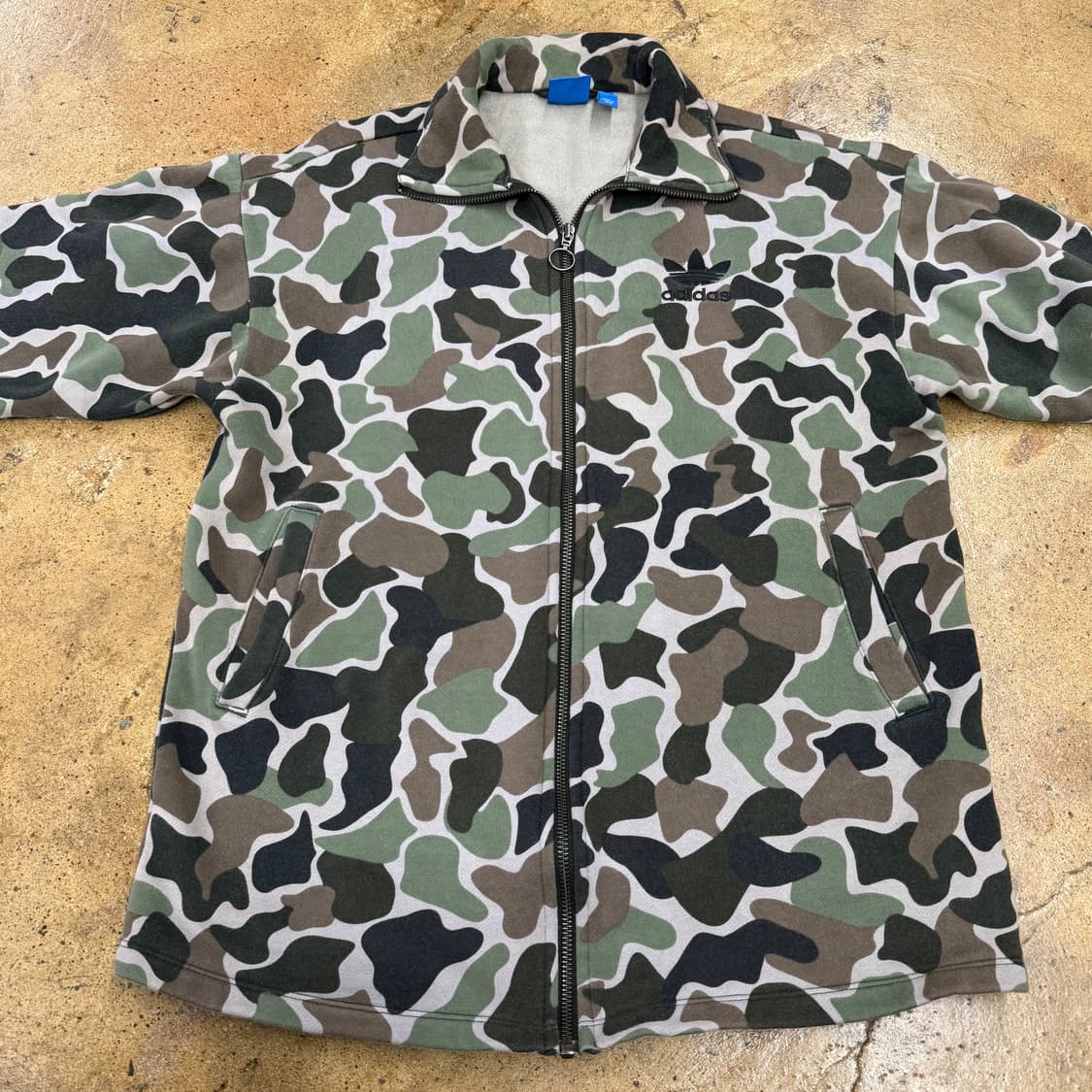 아디다스 카모 밀리터리 코튼 면 집업 85 상품이미지3