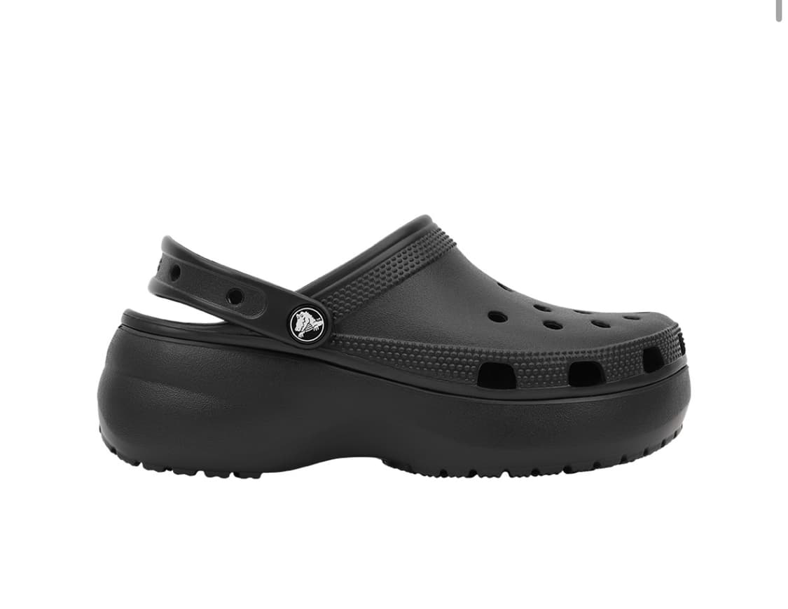 크록스 플랫폼 클로그 블랙 상품이미지1