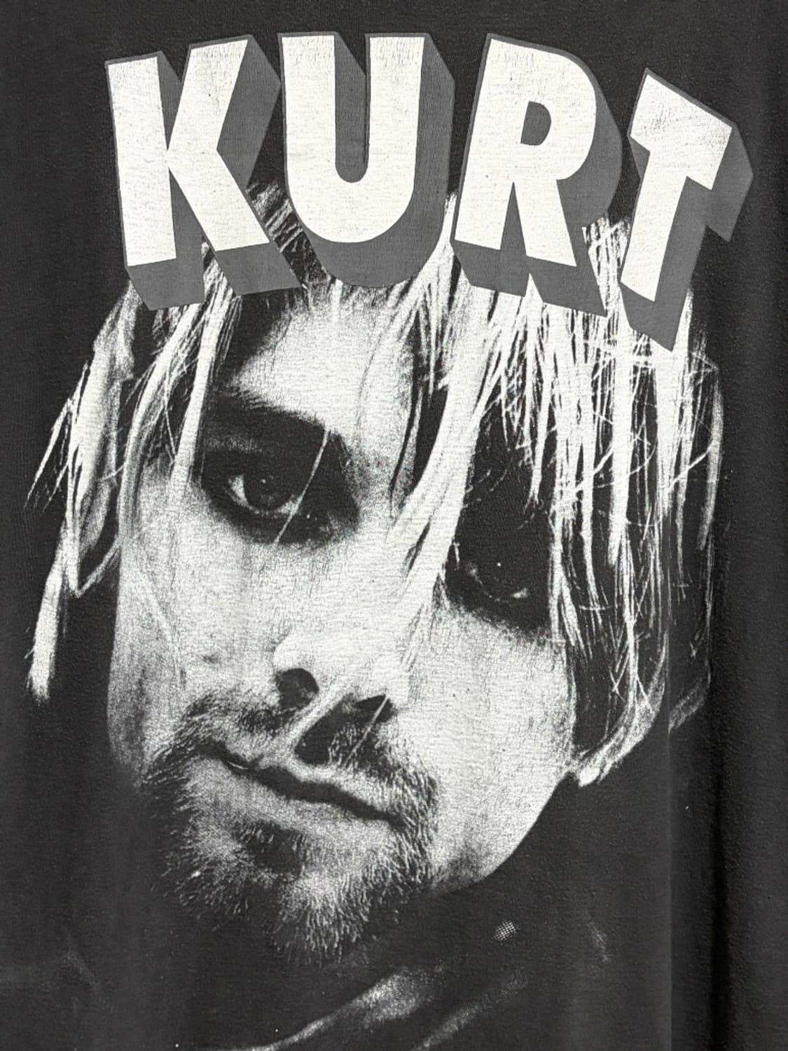 빈티지 90s Kurt Cobain Memorial 커트 코베인 티셔츠 상품이미지4
