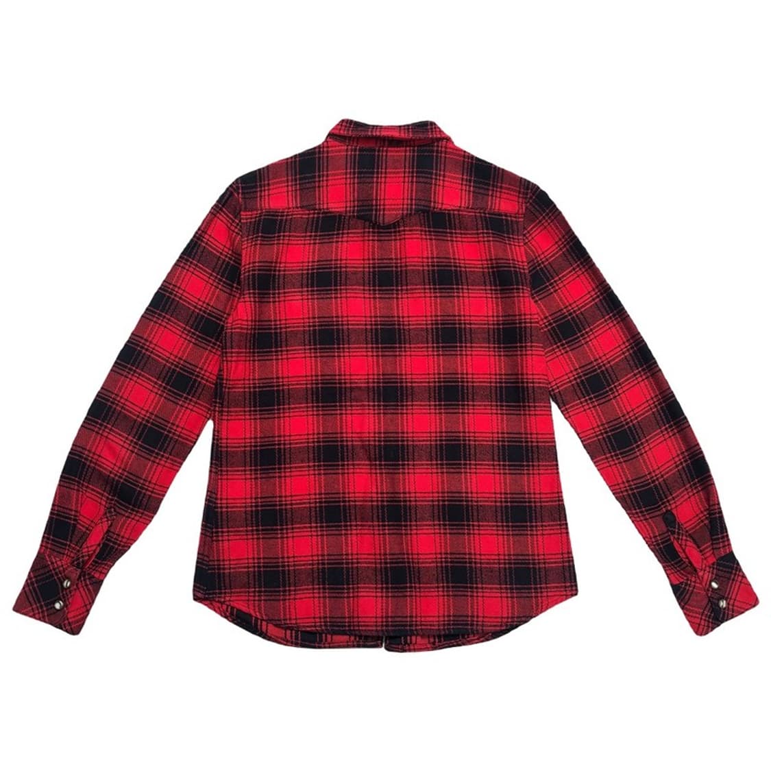 LEVI'S 폴란넬 체크 웨스턴 셔츠 레드 M 상품이미지10