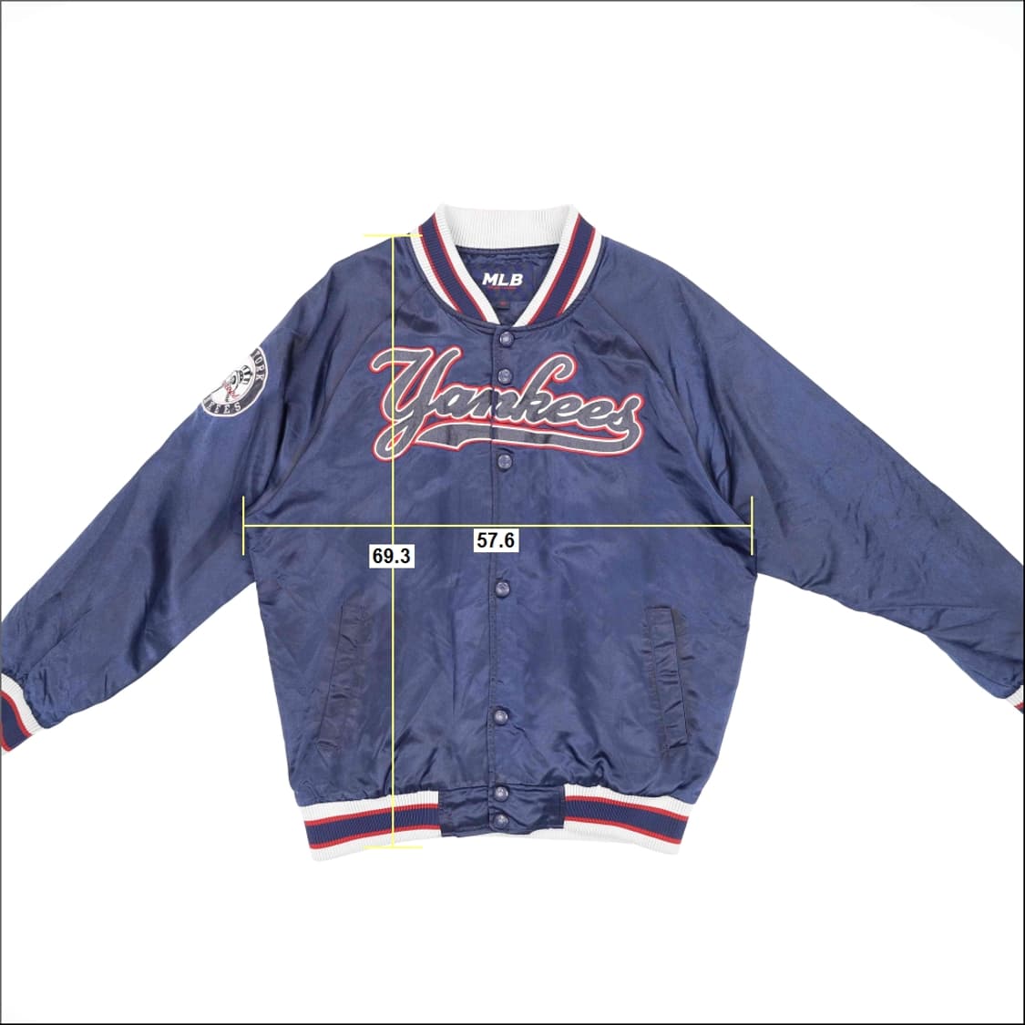 [95] MLB 올드스쿨 샤틴 바시티자켓 1104HR2 상품이미지7