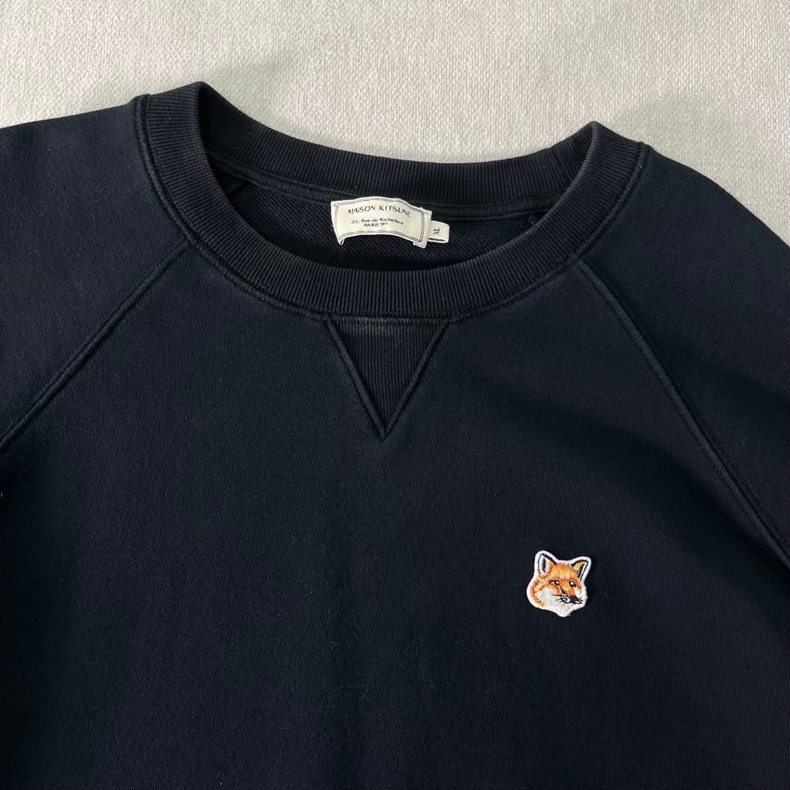 100 메종키츠네 폭스헤드 맨투맨 상품이미지2