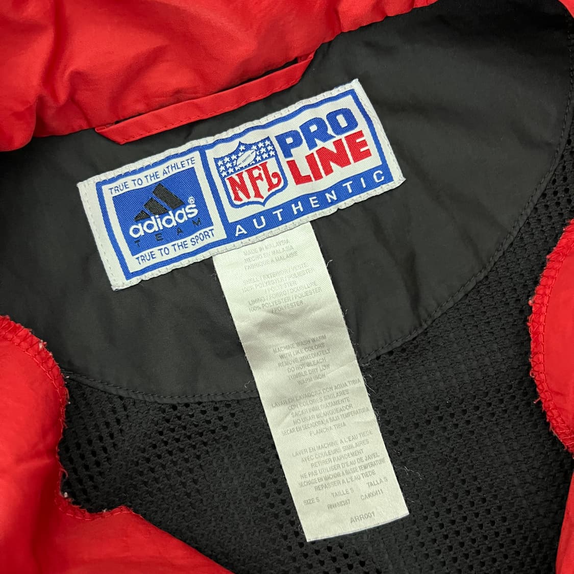 아디다스 x NFL 탬파베이 버커니어스 윈드브레이커 자켓 상품이미지5