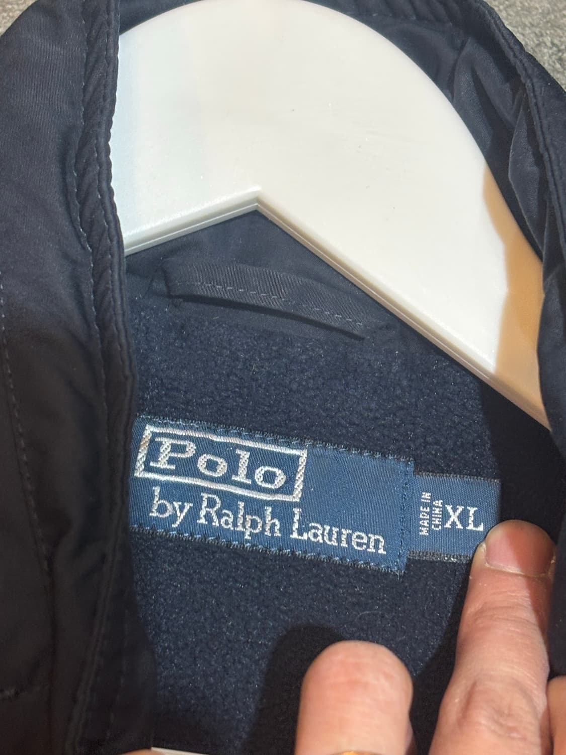 폴로 랄프로렌 폴리쉘 페리 자켓 점퍼 XL 상품이미지5