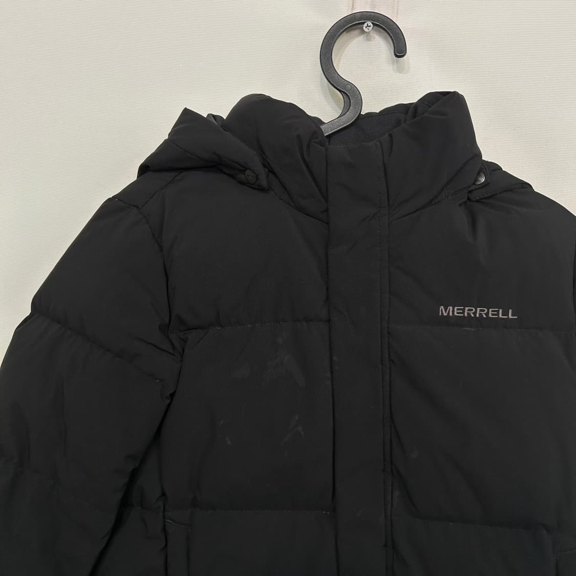 머렐 키즈 오리털 롱패딩 130 블랙  상품이미지2