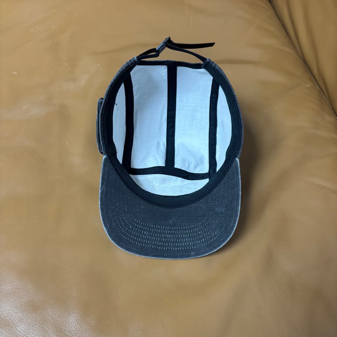 슈프림 캠프캡 모자 박스로고 밀리터리 카고 워시드 블랙 상품이미지7