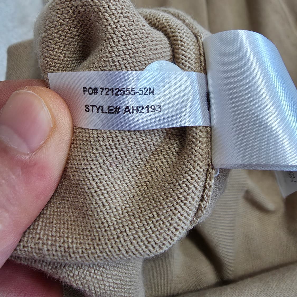 (XL)라코스테 라운드넥 니트  상품이미지6