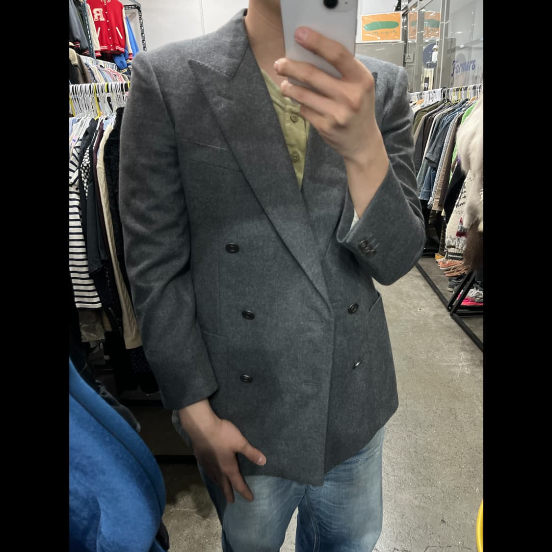 에르메네질도 제냐 더블 울 자켓 Made in ITALY 상품이미지4