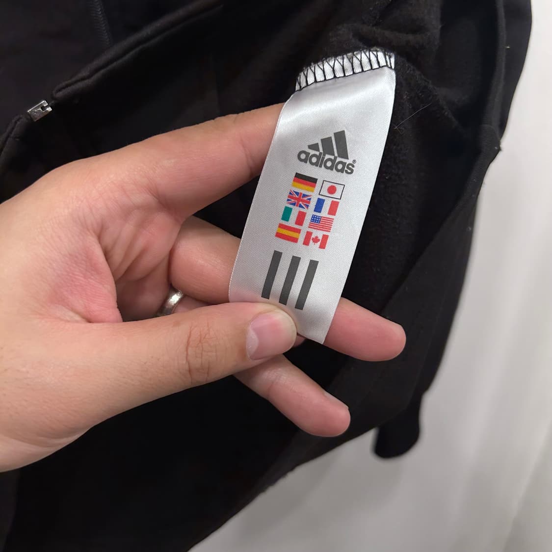 아디다스 올드스쿨 래글런 배색 트랙탑 저지 상품이미지4