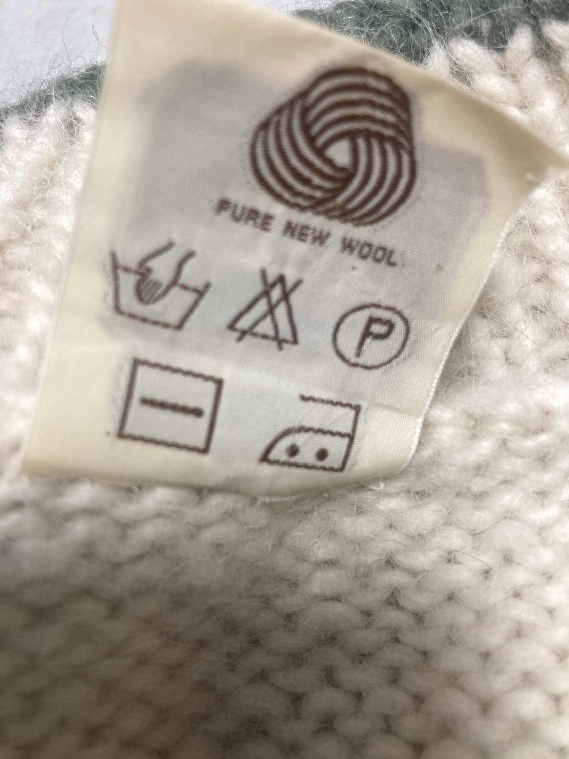 sirogojno 핸드메이드 코위찬 니트 가디건 M 상품이미지7