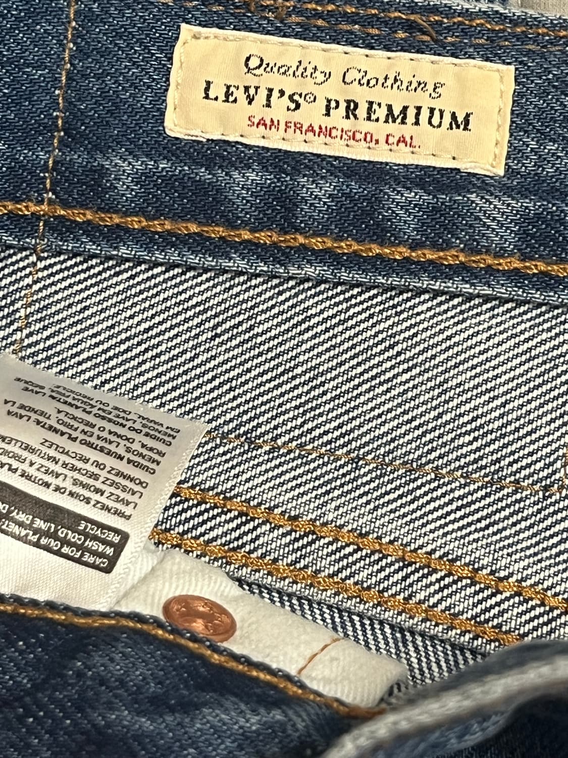 오늘 급처) 리바이스 568 30/32 중청 상품이미지5