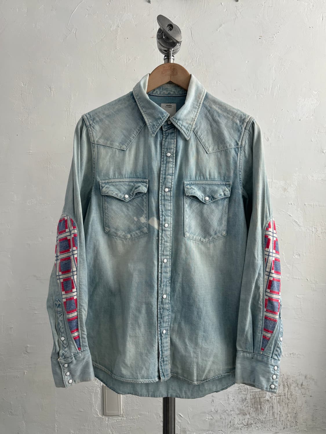 Visvim 비즈빔 패치워크 데님 셔츠  상품이미지3