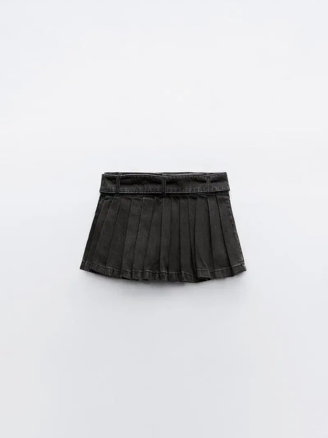 Zara 버클 데님 스커트팬츠 상품이미지2