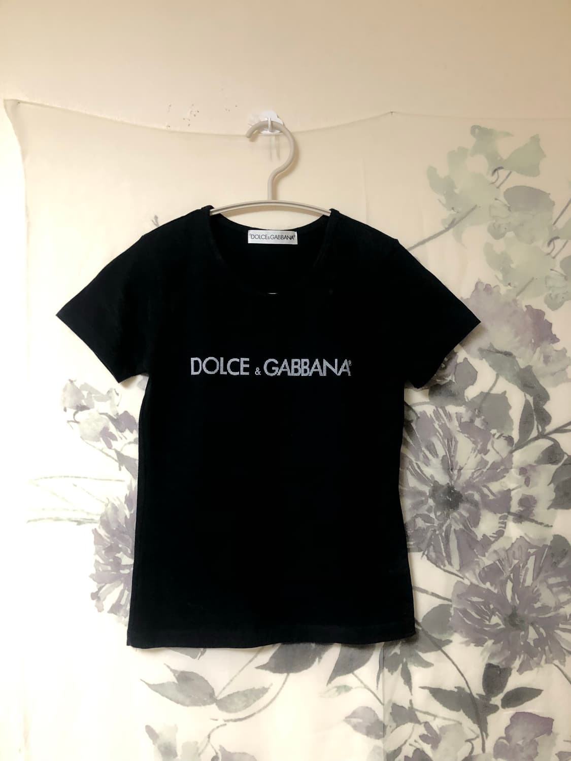 돌체앤가바나 로고 티셔츠 반팔 D&G 딱붙핏 상품이미지3