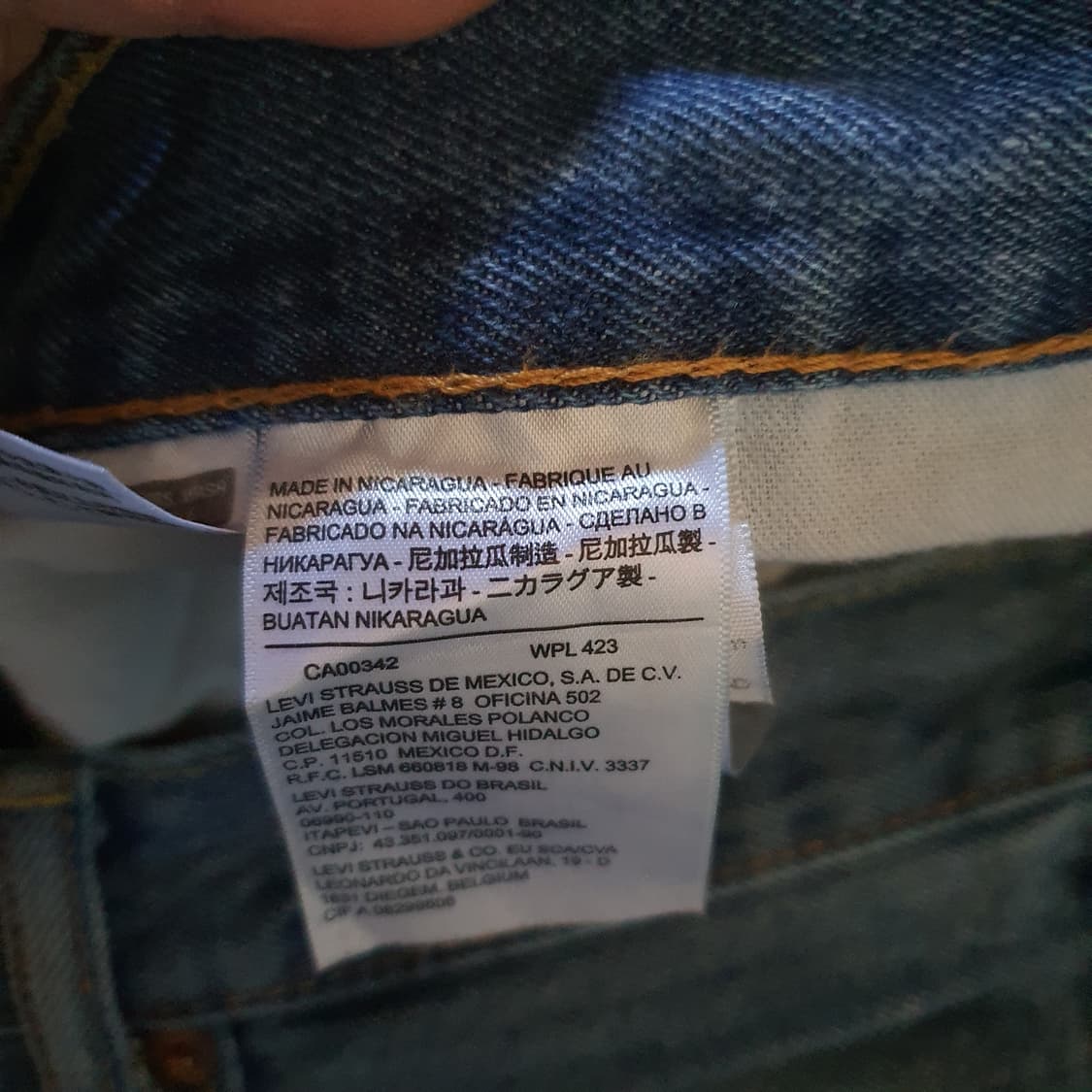 리바이스 550 빈티지  데님 No.29 상품이미지4