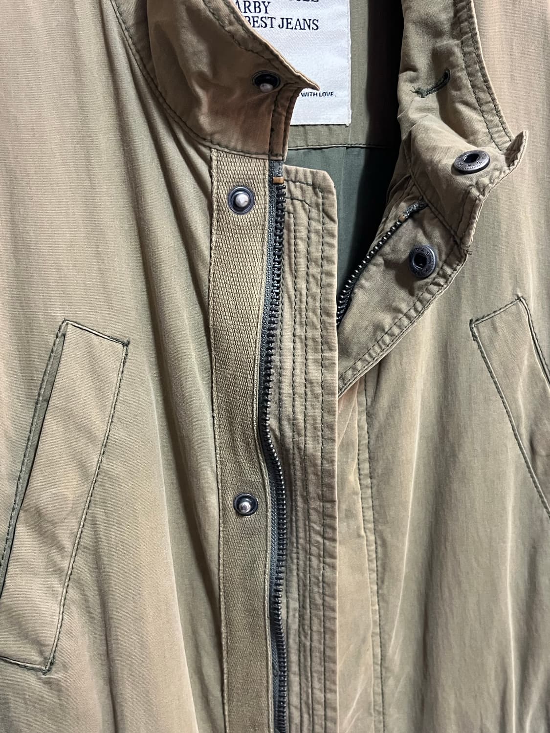 빈티지 야상 자켓 (카키 / 사이즈 100) 상품이미지9