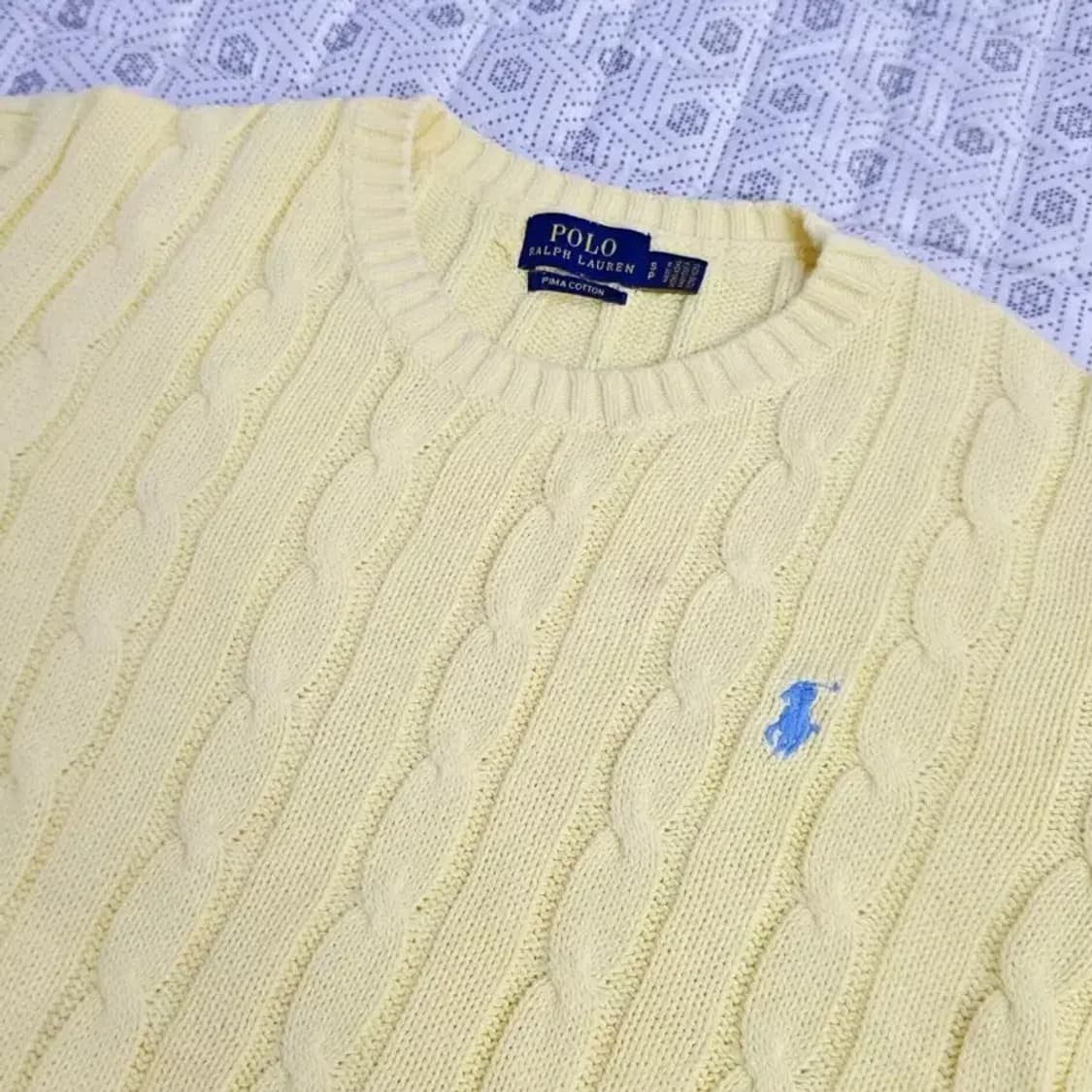 폴로 랄프로렌 피마코튼 케이블 니트 55 상품이미지9