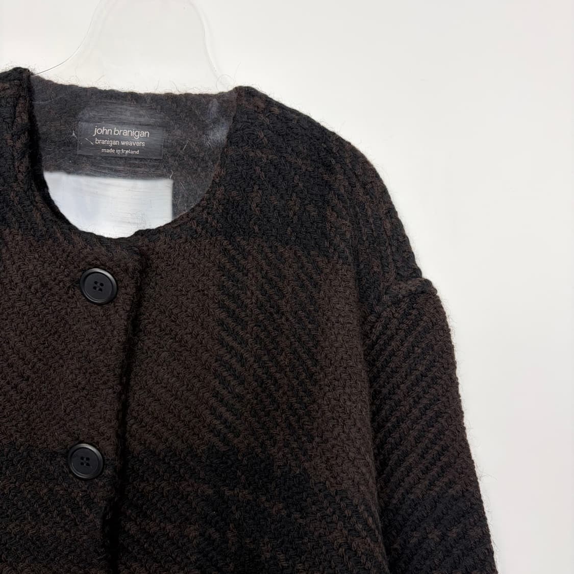 존브라니건 john branigan 패턴 자켓 가디건 상품이미지3