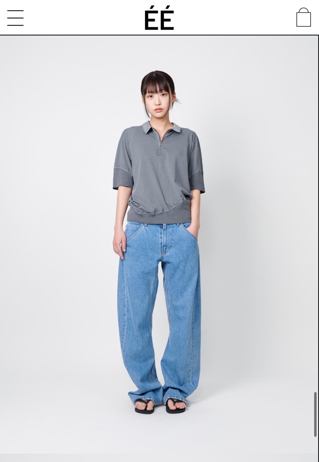 누마레ee 벨티드 엔지니어드 데님 L사이즈 상품이미지1