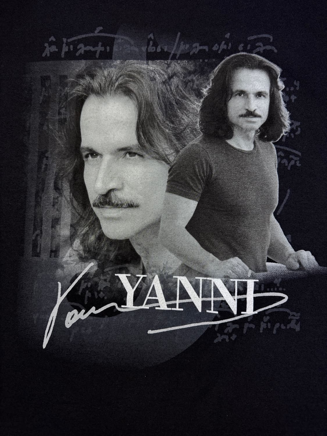 빈티지 00s 야니 YANNI LIVE 라이브 월드 투어티 M 상품이미지2
