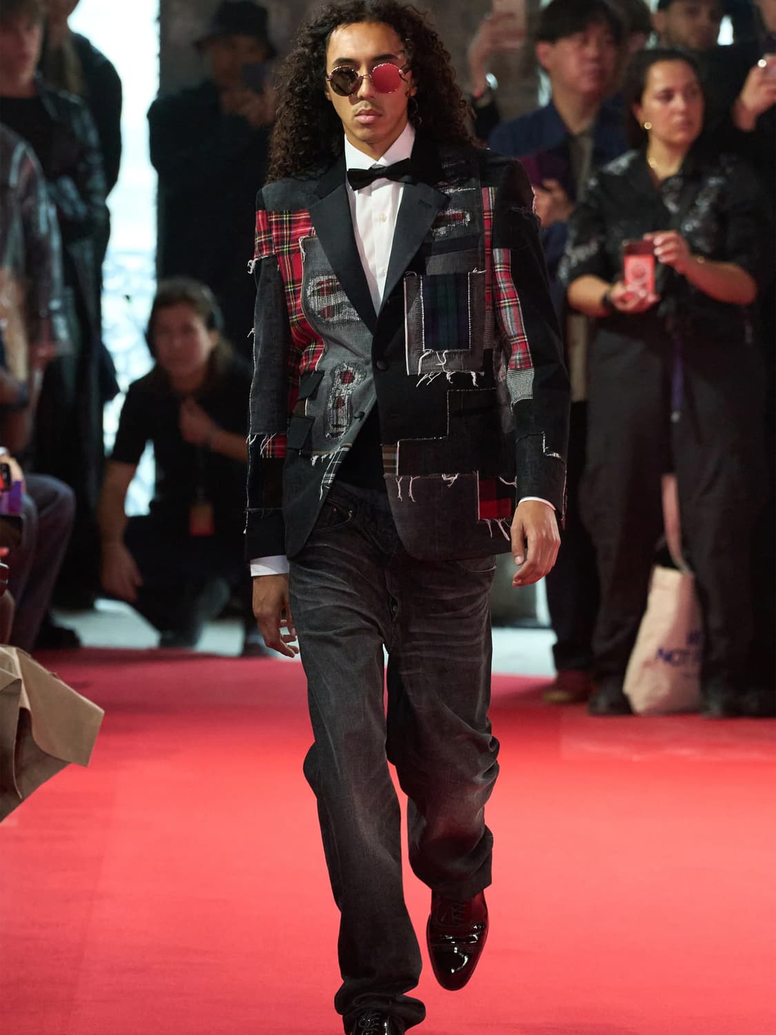 준야 와타나베 리바이스 25ss 레이어드 데님 블랙 상품이미지2